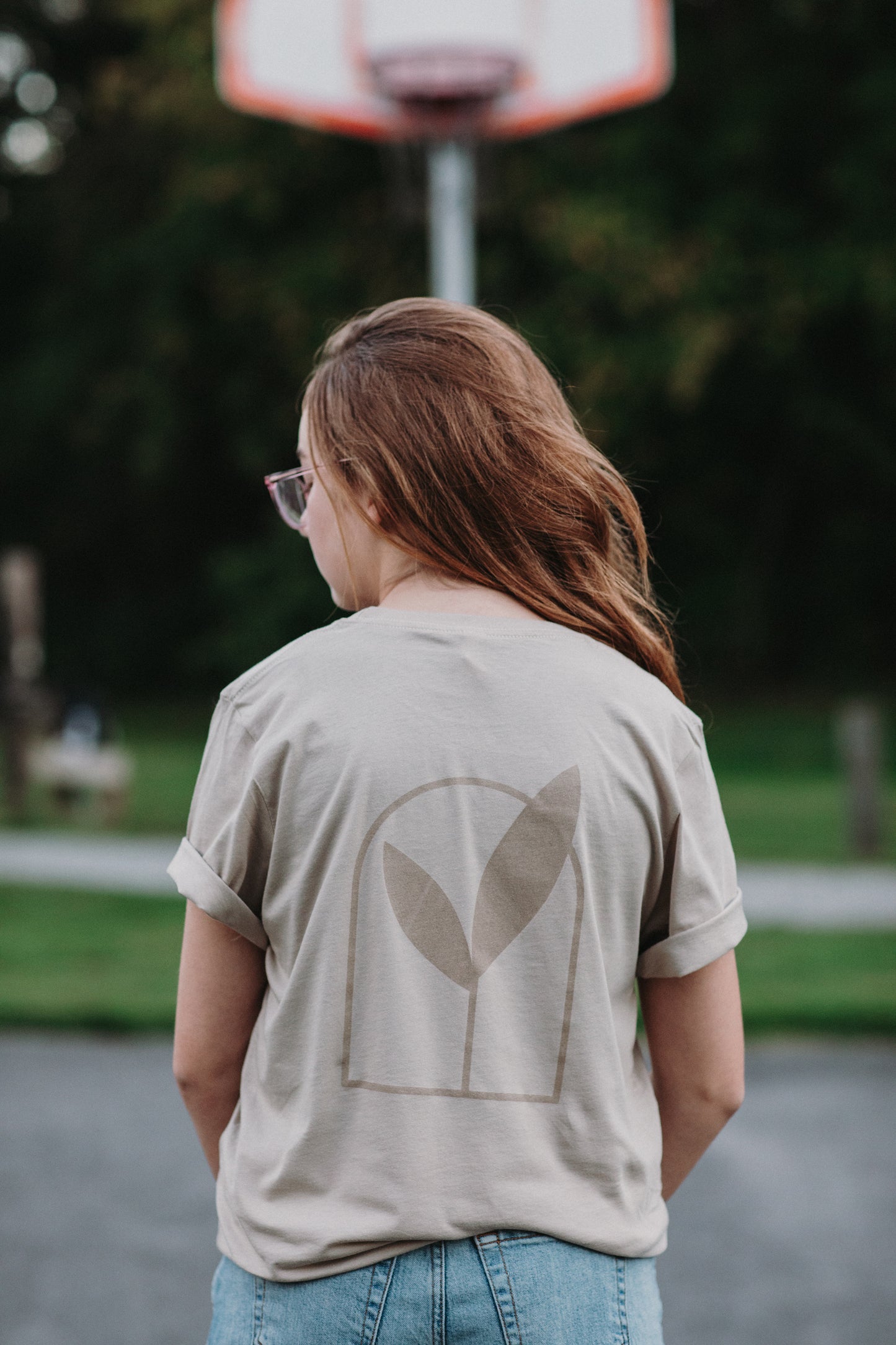 Khaki Logo T-Shirt