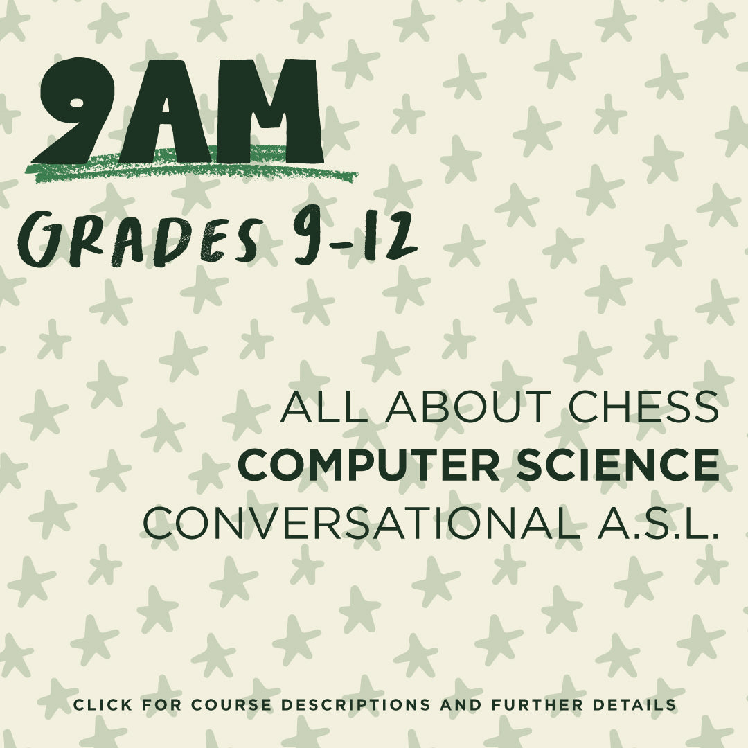 VEO | Fridays @ 9am (9th-12th Grade)