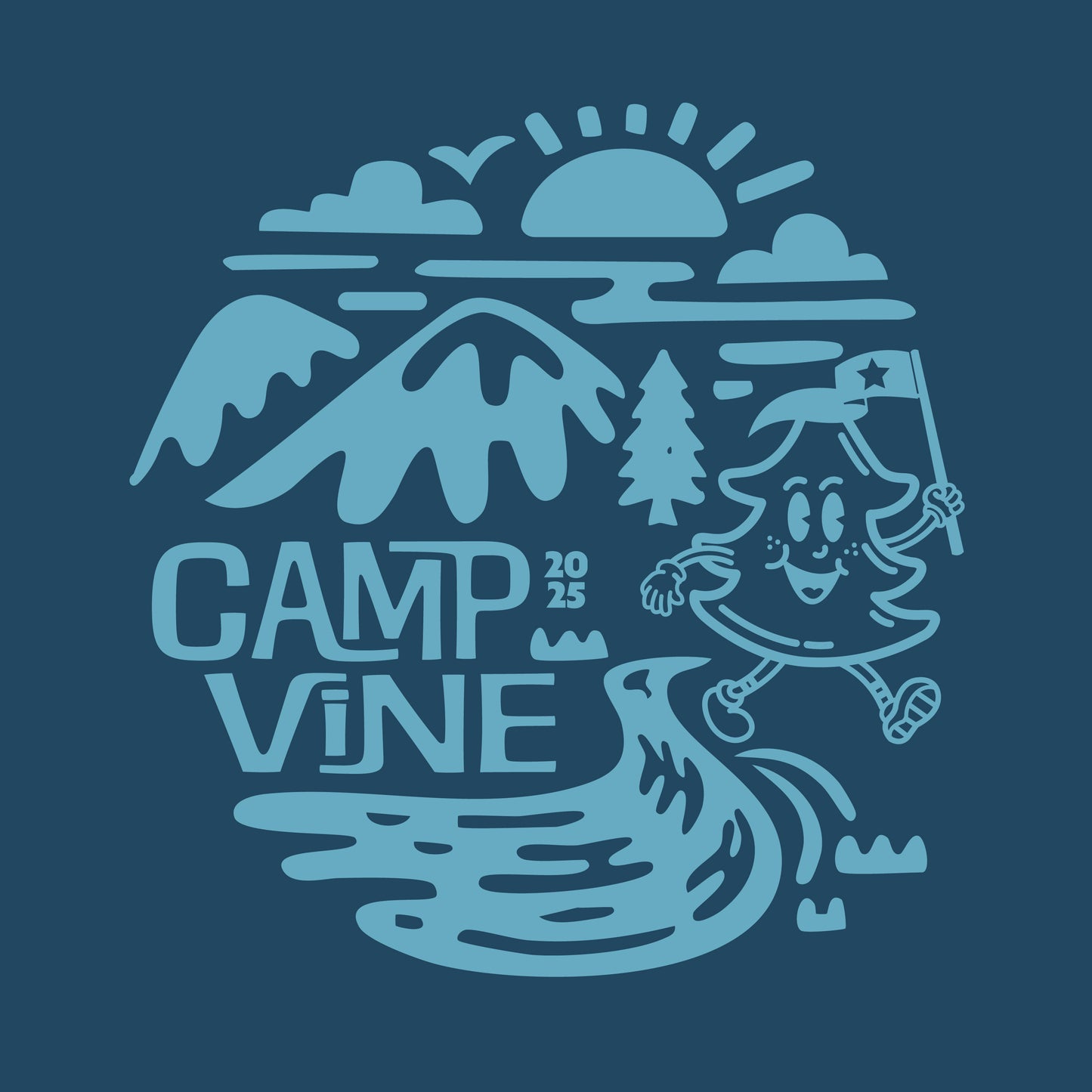 Camp Vine Tees - Youth & Adult Sizes