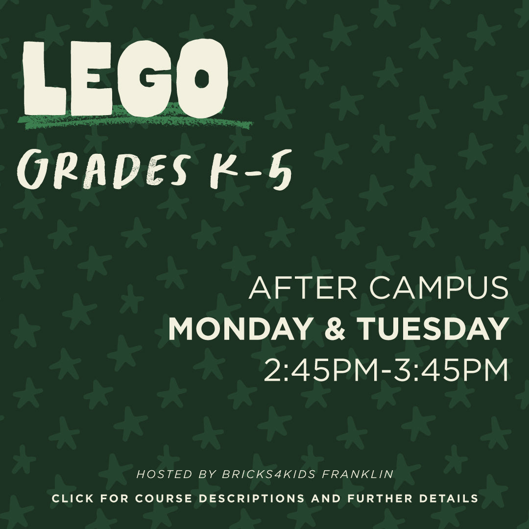 VEO | LEGO Stem (K-6 Monday and Tuesday)