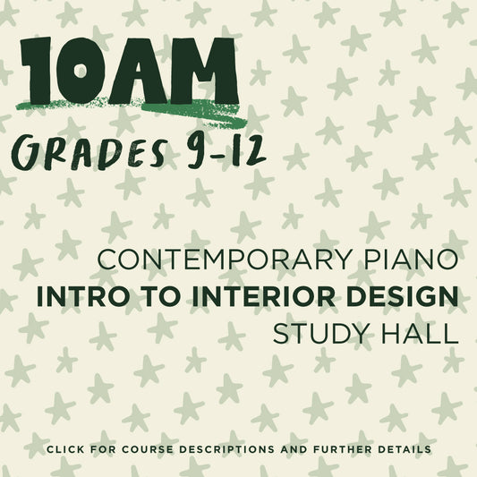 VEO | Fridays @ 10am (9th-12th Grade)