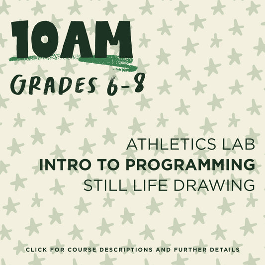 VEO | Fridays @ 10am (6th-8th Grade)