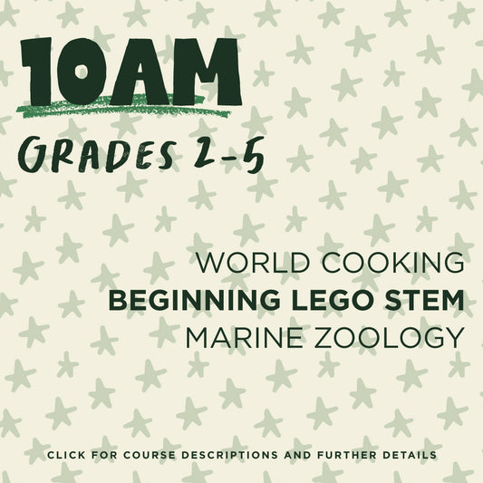 VEO | Fridays @ 10am (2nd-5th Grade) (Spring Semester)