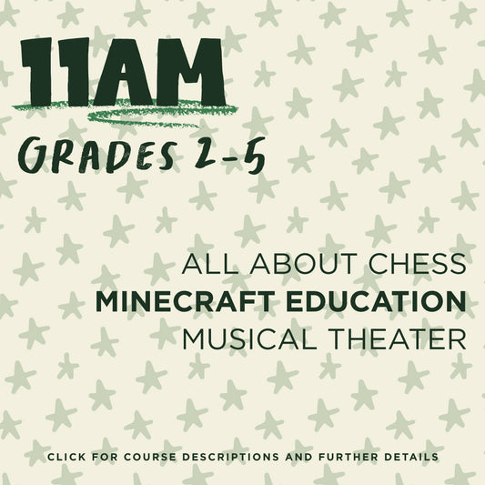 VEO | Fridays @ 11am (2nd-5th Grade)