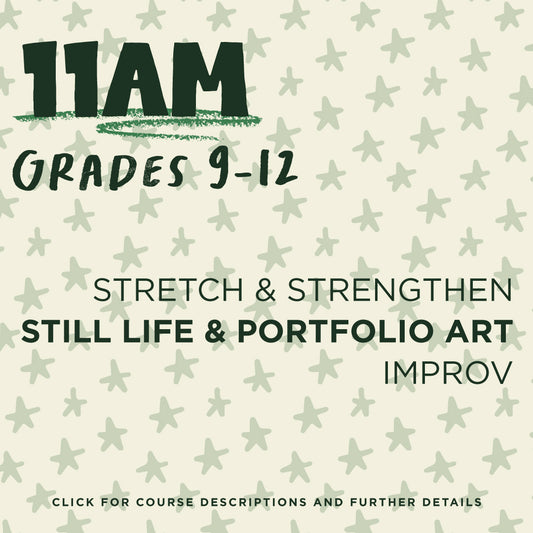 VEO | Fridays @ 11am (9th-12th Grade)