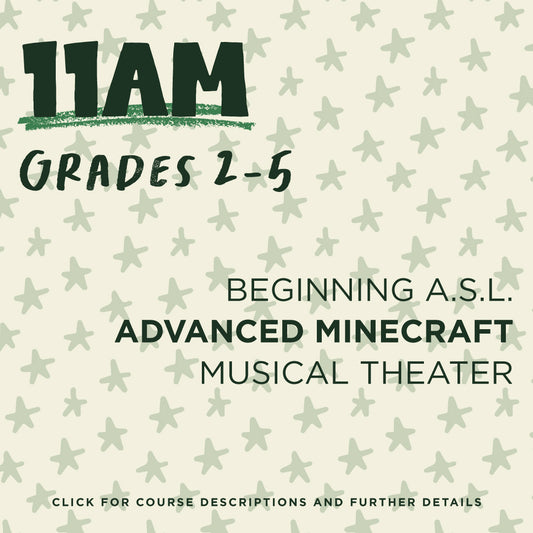 VEO | Fridays @ 11am (2nd-5th Grade) (Spring Semester)