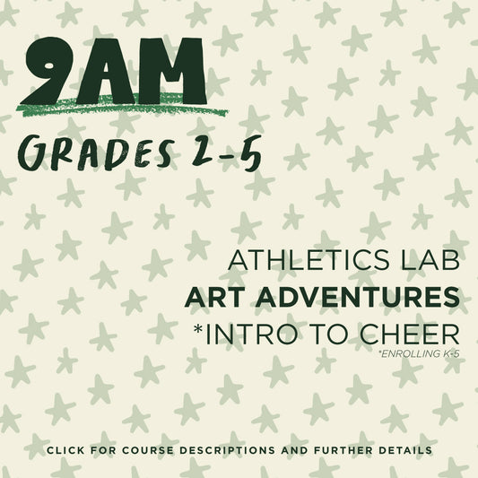 VEO | Fridays @ 9am (2nd-5th Grade) (Spring Semester)