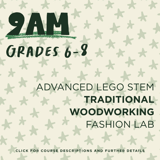 VEO | Fridays @ 9am (6th-8th Grade) (Spring Semester)