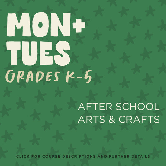VEO | Arts and Crafts Class (K-5 Monday and Tuesday) (Spring)