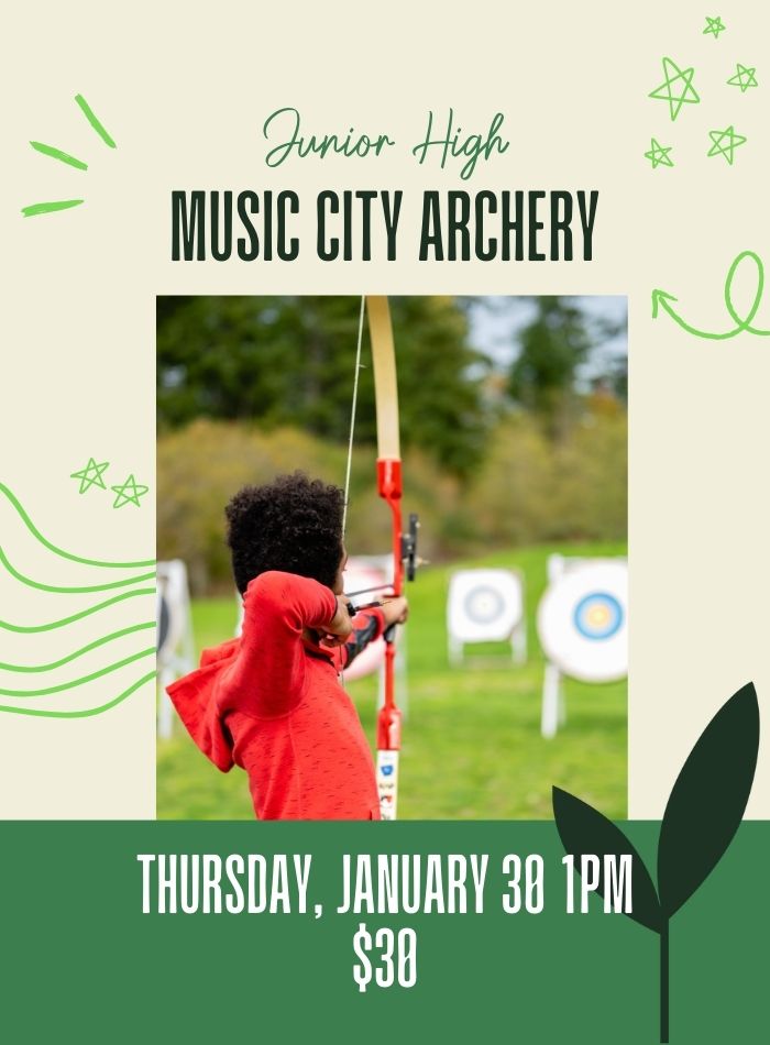 Jr High Learn Archery with Music City Archery