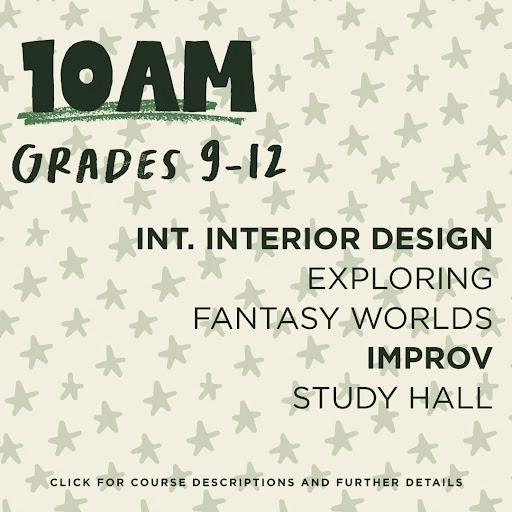 VEO | Fridays @ 10am (9th-12th Grade) (Spring Semester)